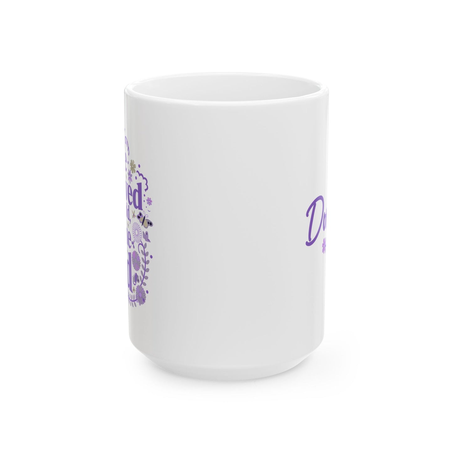 She Believed Personalized Mug, Purple