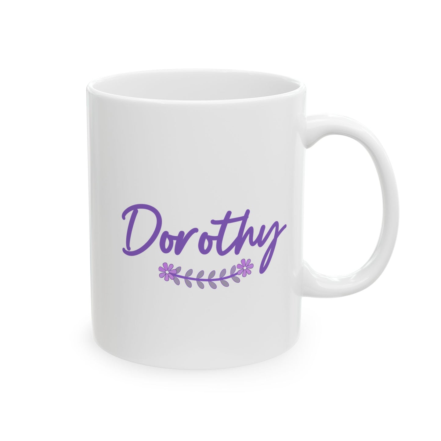 She Believed Personalized Mug, Purple