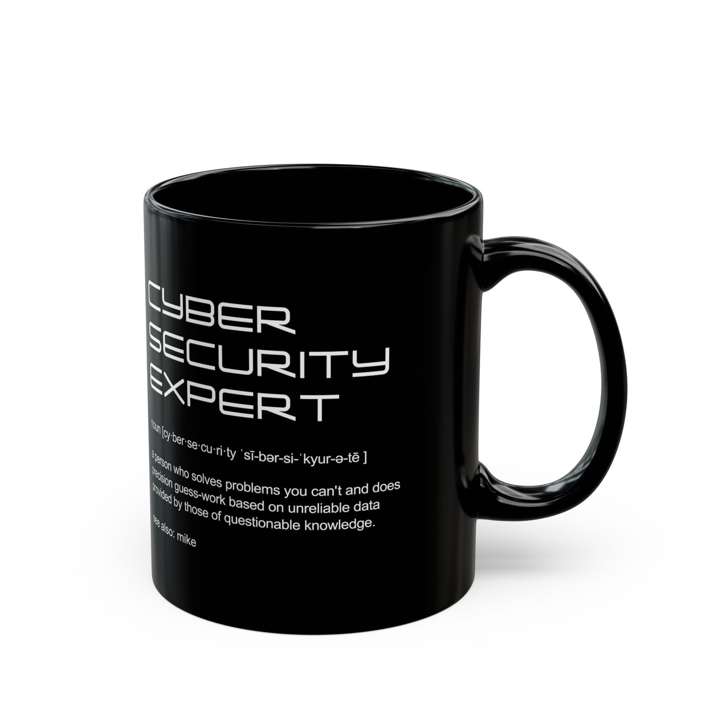 Personalized Cyber Security Expert Mug, 11oz