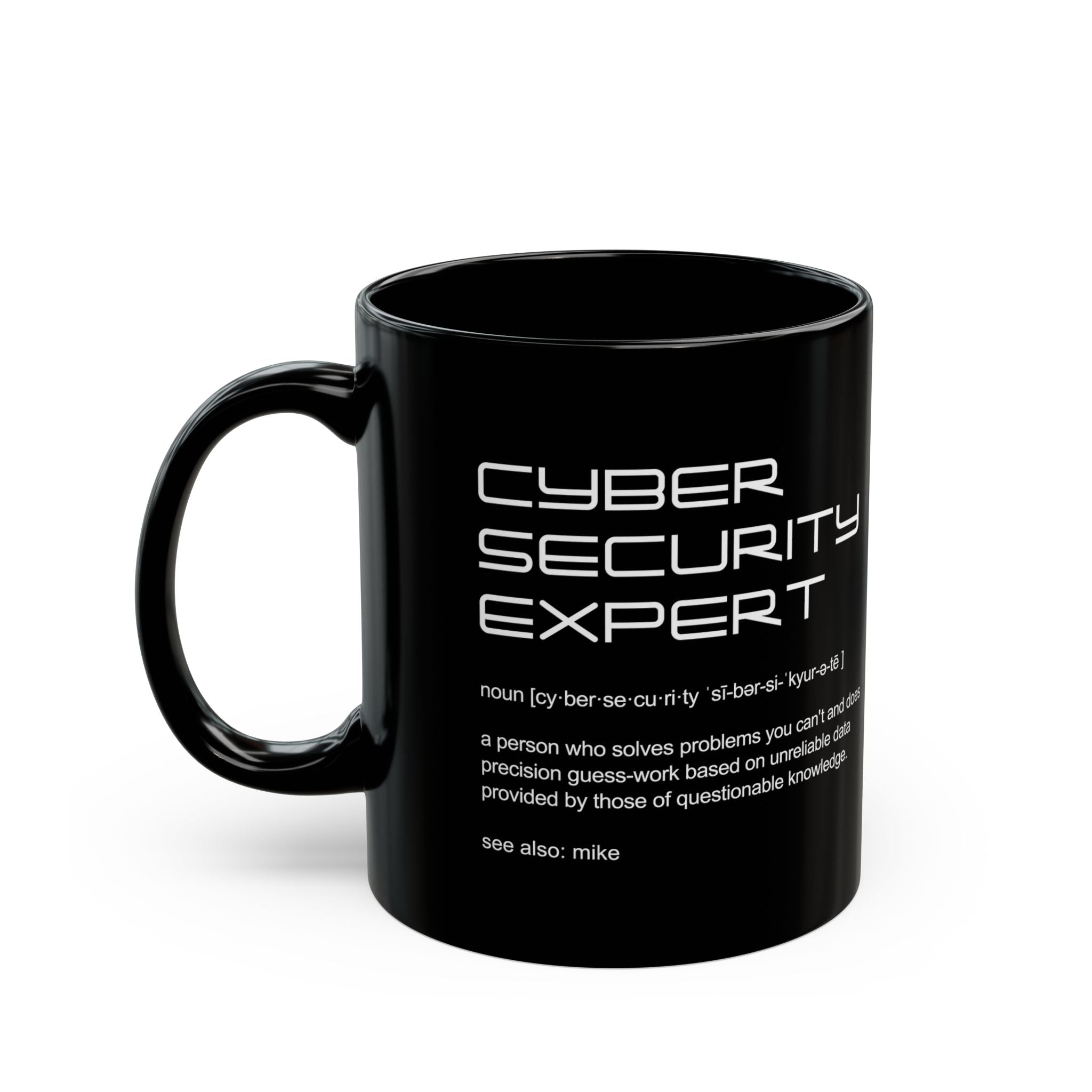 Personalized Cyber Security Expert Mug, 11oz