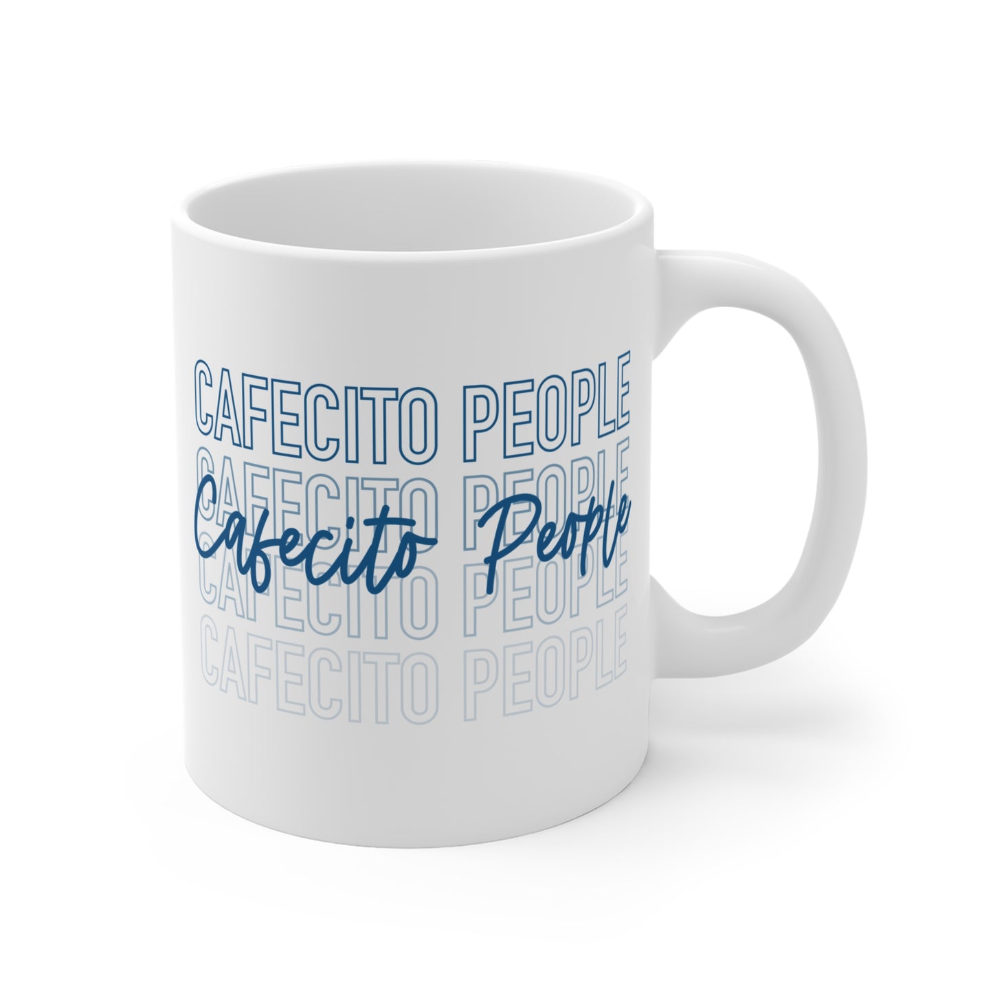 Official Cafecito People Mug, 11oz